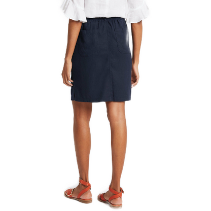 Marks & Spencer Linen Skirt Navy