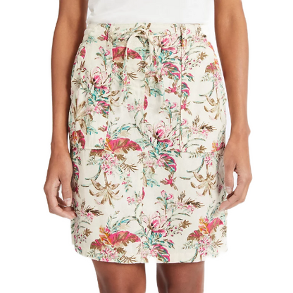 Marks & Spencer Tie Waist Floral Skirt