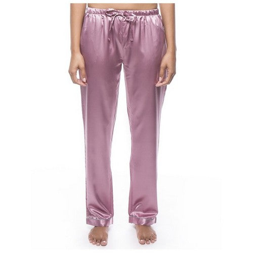 Satin Pyjama Pants Mauve