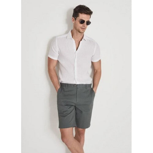 Piazza Chino Shorts Dark Olive Grey