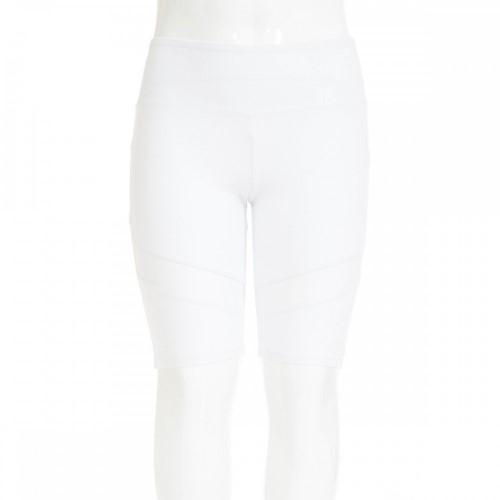 72527 High Rise Bike Shorts White