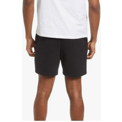 Size& Silver Eyelet Sweatshorts Black