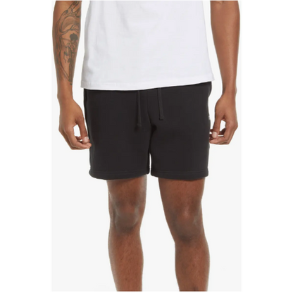 Size& Silver Eyelet Sweatshorts Black