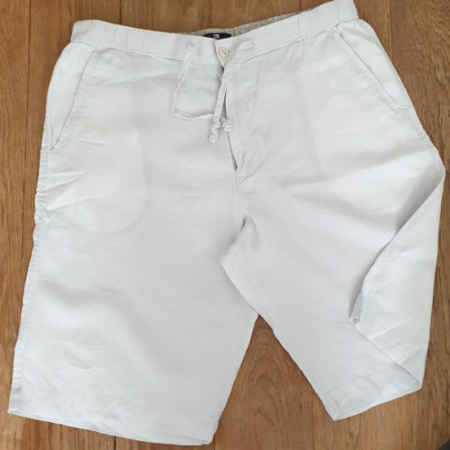 Marks & Spencer Linen Shorts White