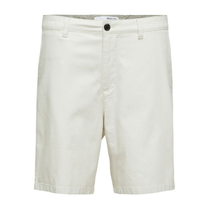 Selected Straight Fit Shorts Khaki