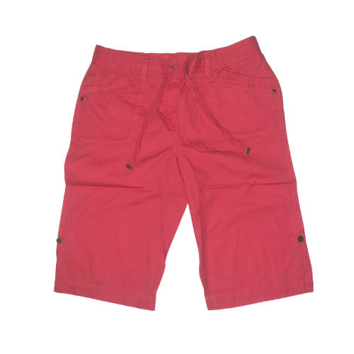 George Roll-Up Bermuda Shorts Coral
