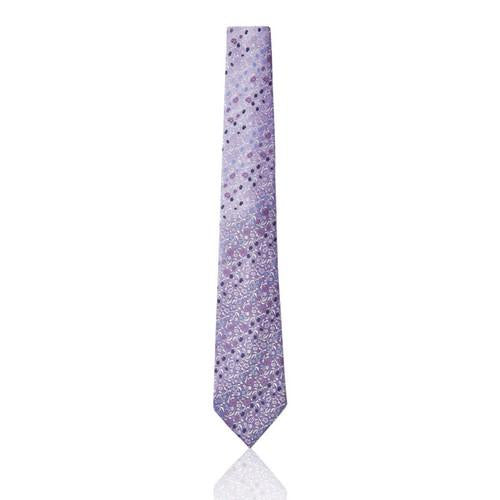 Marks & Spencer Lilac Flower Floral Print Tie