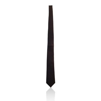 Marks & Spencer Luxury Pure Silk Lattice Yellow Gold Tie