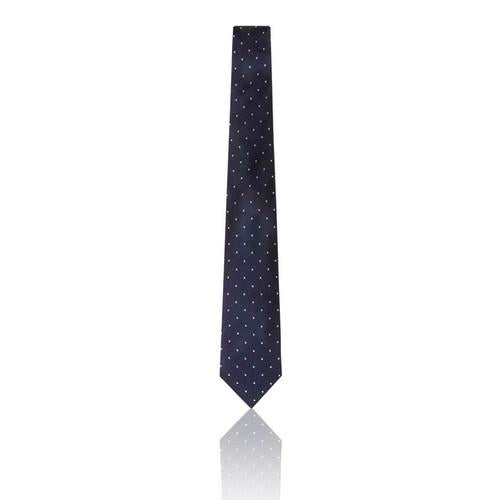 Marks & SpencerPure Silk Spotted Blue Tie