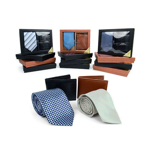 Tie & Wallet Gift Box Set