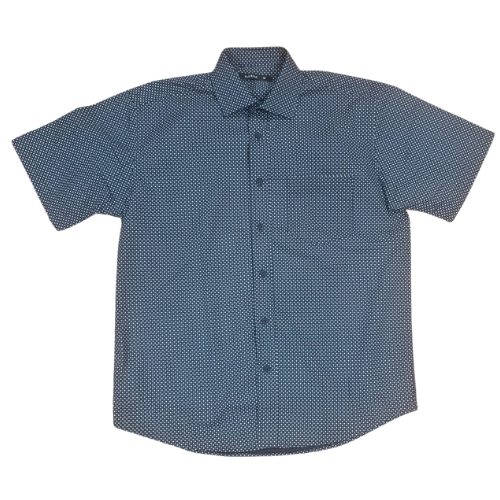 Rock & Rock Shirt Short Sleeve Navy Geo 