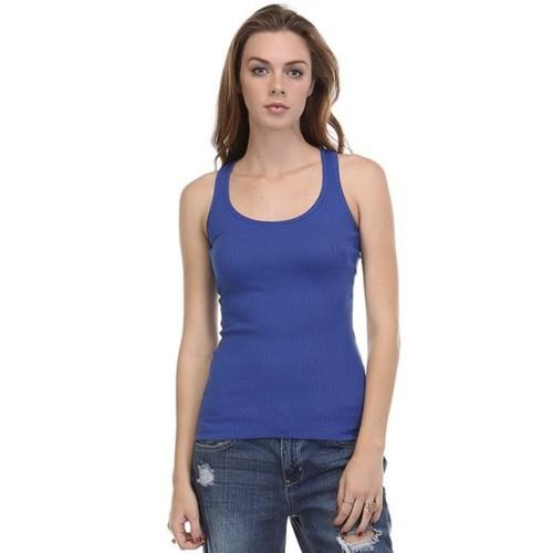 RK14927T Rib Tank W/Twill Tape Royal Blue