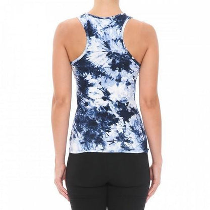 72563-1 Tie Dye Racerback Tank Eclipse