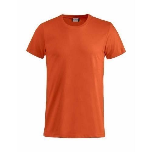 Clique Crew Neck T-Shirt Orange