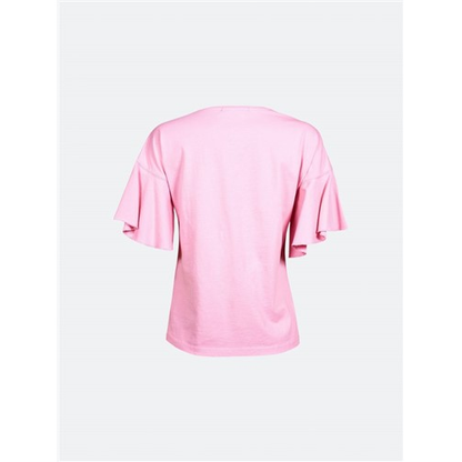 Bik Bok Jackie Angel Sleeve Top Pink Candy