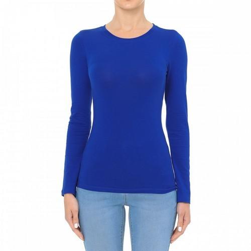 9413 Long Sleeve Round Neck Tee Ink Blue