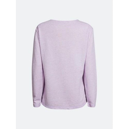 Bik Bok Linen Sweat Top Lilac