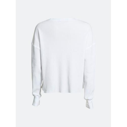 Bik Bok Waffle Sweatshirt White