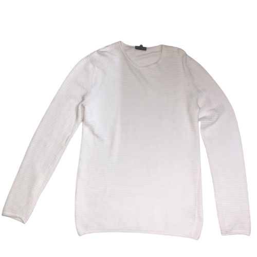 Ribbed Jumper Off White