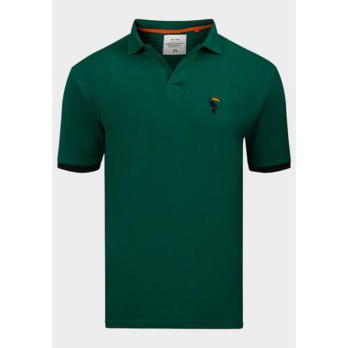 Toucan Pique Polo Shirt Green