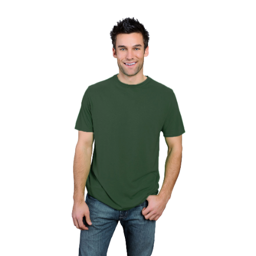 Size& Crew Neck T-Shirt Moss Green