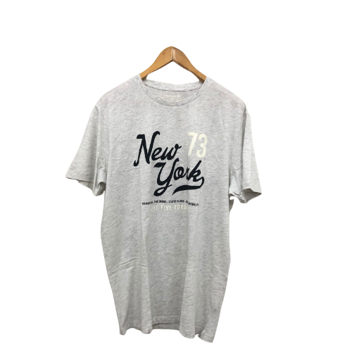 Primark Location T-Shirt Grey New York