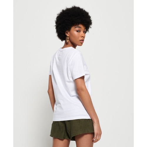 Amisu Crew Neck Tee White