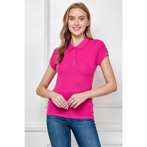 KT1007 Pique Polo Shirt Berries