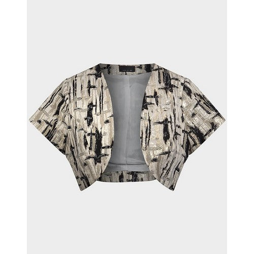 Abstract Pattern Bolero Gold