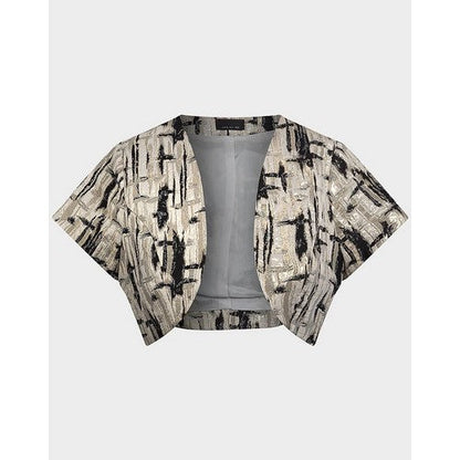 Abstract Pattern Bolero Gold