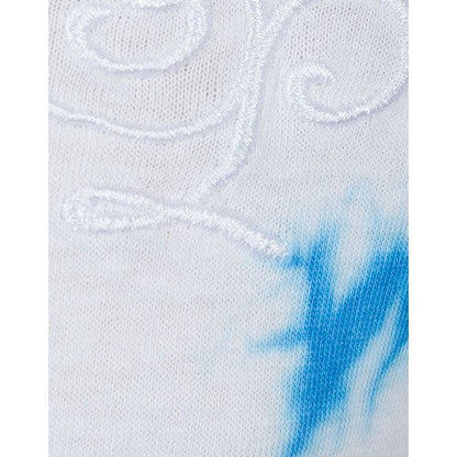 Brave Soul Tie Dye T-Shirt White/Blue