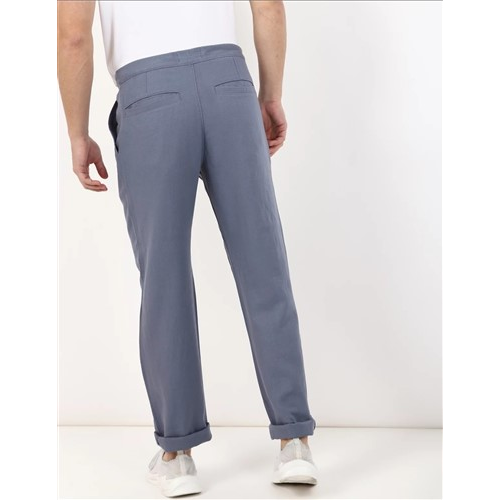 Marks & Spencer Casual Linen Pants Light Blue