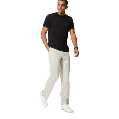 T175358M Marks & Spencer Casual Linen Pants Light Stone