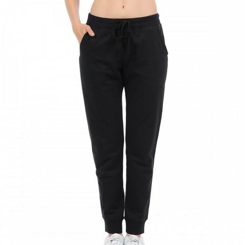 65776 French Terry Pull-On Joggers Black