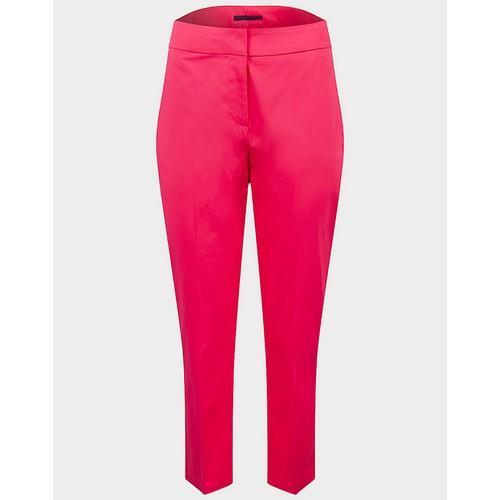 Cropped Cigarette Trousers Coral