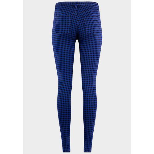 Uniqlo Gingham Jeggings Check Blue