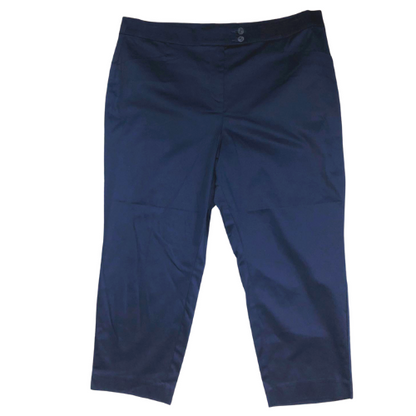 3/4 Stretch 2 Pocket Trouser Navy