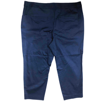 3/4 Stretch 2 Pocket Trouser Navy