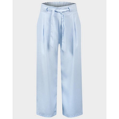 New Look High Waisted Trousers Sky Blue