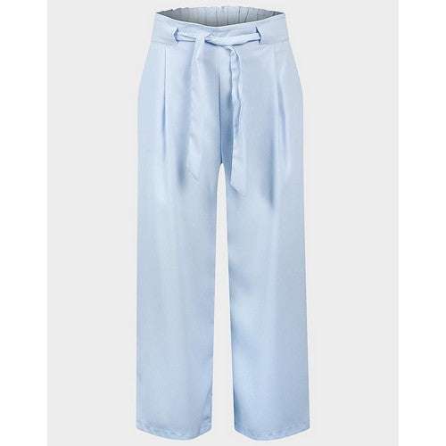 New Look High Waisted Trousers Sky Blue