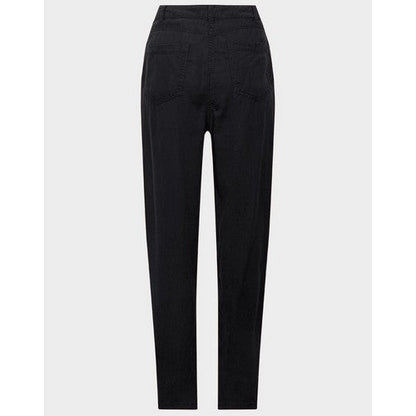 Next Slim Fit Jeans-Style Tencel Pants Black