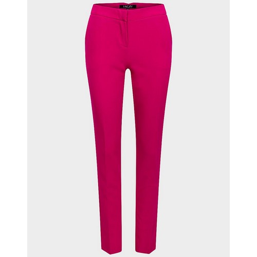 Full Length Tapered Suit Trousers Pink