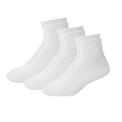 Ankle Socks 3-Pair Pack White