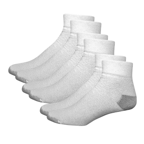 Ankle Socks 3-Pair Pack White/Grey