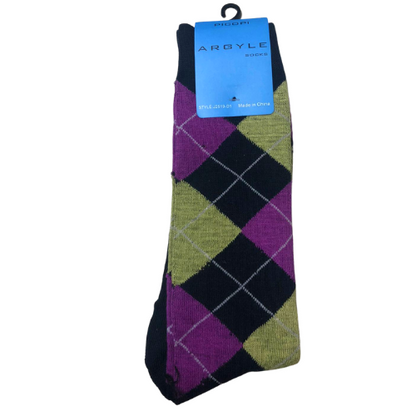 Picopi Argyle Dress Socks (3-Pair Pack)