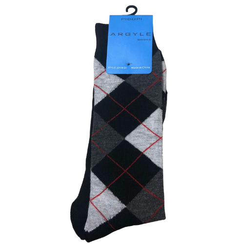 Picopi Argyle Dress Socks (3-Pair Pack)