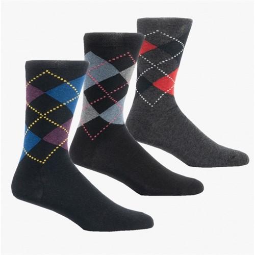 Dress Socks 3-Pair Pack Argyle
