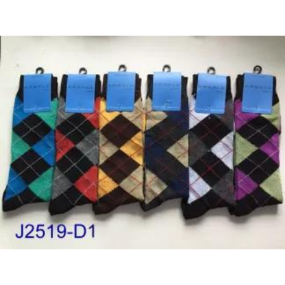 Picopi Argyle Dress Socks (3-Pair Pack)