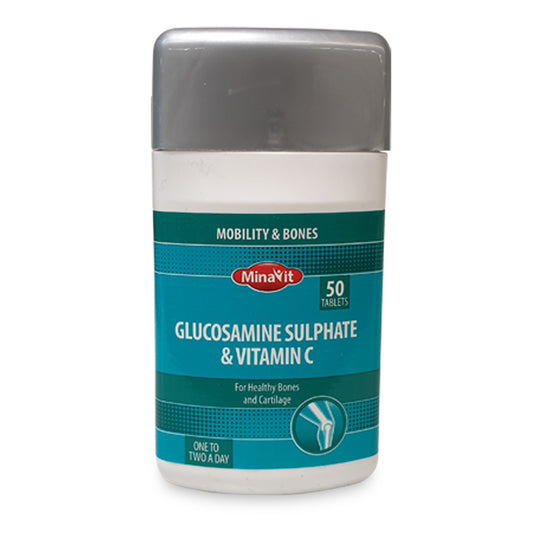 Minavit Glucosamine Sulphate & Vitamin C 50s