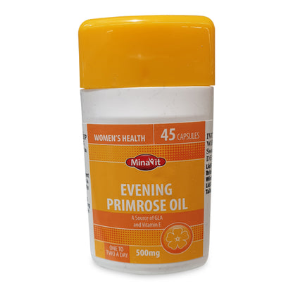 Minavit Evening Primrose Oil 500mg 45s